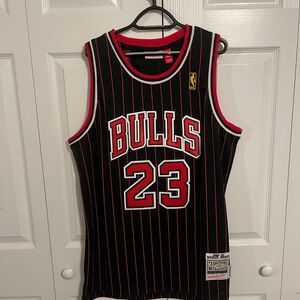 Authentic Michael Jordan Mitchell Ness 97 98 Finals Bulls Jersey Size 48 XL